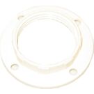 Fitting ring E14 wit kunststof 160-06 / 012422