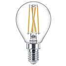 Philips LED kogel E14 2,5-25W filament helder dimtone Philips LED kogel E14 2,5-25W filament helder dimtone