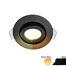 LED inbouwspot 5W DimToWarm 62mm 36gr rond verstelbaar zwart LED inbouwspot 5W DimToWarm 62mm 36gr rond verstelbaar zwart