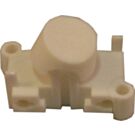 Inbouw wipschakelaar wit ronde knop TL-armatuur Inbouw wipschakelaar wit ronde knop TL-armatuur