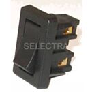 Inbouw wipschakelaar zwart 20,2x14,5mm 