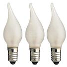 Konstsmide 2691-230 12v e10 3w reservelampje kerstlampjes mat 3 stuks Konstsmide 2691-230 12v e10 3w reservelampje kerstlampjes mat 3 stuks