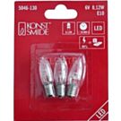konstsmide 5046-130 6v led e10 kerstlampje 3 stuks