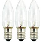 konstsmide 5082-730 24v e10 0,3w reserve kerstlampjes led helder 3 stuks