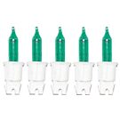 konstsmide 2650-952 groene lamp witte voet steek 5 volt 0.7w 50 delige streng reserve kerstlampje