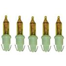 konstsmide 2602-852 2,5v 0.35w reserve kerstlampjes geel helder steekfitting push in 5 stuks