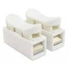 Kroonsteenklem doorverbinder 2-polig