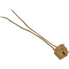 Lamphouder tl2 fm buis w4.3x8.5d fitting draad 15cm