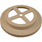 Lamphouder support deksel wit