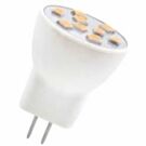mr8 12v ledlamp gu4 1.2w 3000k halogeen vervanger 25mm extra klein