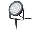 RGB-CCT LED tuinspot IP65 15W rond zwart RGB-CCT LED tuinspot IP65 15W rond zwart