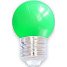 LED kogellamp E27 groen 1W