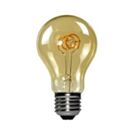 LED GLS E27 4-10W 2200K filament spiraal gold dimbaar