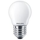 Philips LED Kogel E27 6,5W Mat Filament 2700K