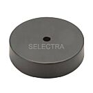 Plafondkap, zolderkap zwart metaal hanglamp 95x25mm 1 lamp