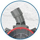 Inbouwdoos U40 Attema klemvast type 01 Inbouwdoos U40 Attema klemvast type 01