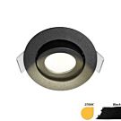 LED inbouwspot 5W 2700K 62mm 60gr rond verstelbaar zwart LED inbouwspot 5W 2700K 62mm 60gr rond verstelbaar zwart