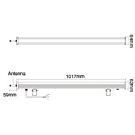 RGB-CCT LED wallwasher IP65 48W 230V 2,4GHz RGB-CCT LED wallwasher IP65 48W 230V 2,4GHz