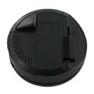 Relco RS5600 led rondo n vloerdimmer zwart 230v 60-300w lamp