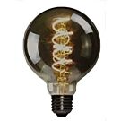 LED Globe G95 E27 4-20W 2200K filament spiraal grey dimbaar LED Globe G95 E27 4-20W 2200K filament spiraal grey dimbaar