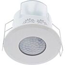 Aanwezigheidsmelder IR inbouw plafond wit platte lens