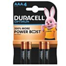 Duracell Optimum AAA Batterijen 200% Levensduur Duracell Optimum AAA Batterijen 200% Levensduur