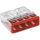 Lasklem 4-voudig mini 0,5-2,5mm doos(100) Lasklem 4-voudig mini 0,5-2,5mm doos(100)