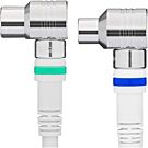 Technetix Coax Aansluitkabel 10m Haaks Compleet Technetix Coax Aansluitkabel 10m Haaks Compleet