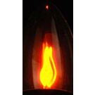 Vlamverlichting grote kaars 10 lamps - lengte 420cm