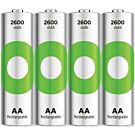 GP ReCyko AA oplaadbare batterijen 2600mAh