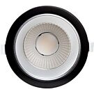 LED downlighter zwart reflector 20W Tri-White LED downlighter zwart reflector 20W Tri-White