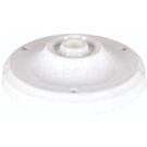 zolderkap wit porselein lamphouder verlichting 139707 bailey retro plafondplaat