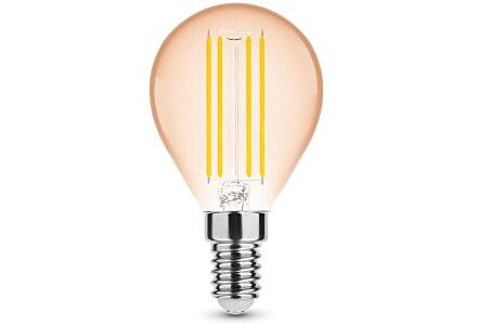 Modee LED kogel E14 4-28W 1800K filament amber dimbaar