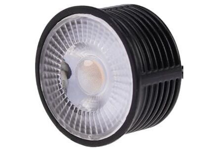 LED module inbouw 50mm zwart 5W 38gr DimToWarm