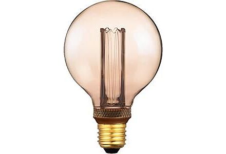 Nordlux Retro Gouden LED Globe 1800K Dimbaar