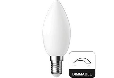 Energetic LED kaars E14 4,2-40W 2700K filament mat dimbaar