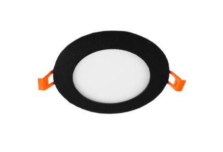 Profolux LED Panel 6W 3000K Zwart Downlighter