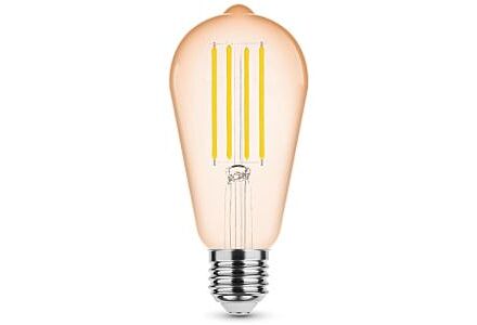 Modee LED ST64 E27 4-28W 1800K filament amber dimbaar