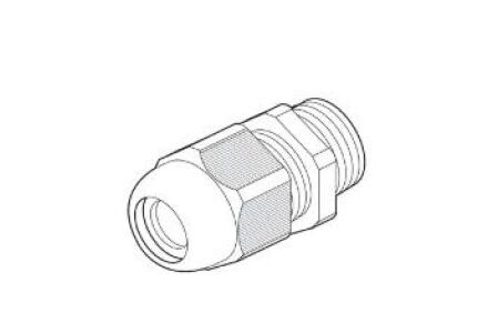 JSL Wartel PVC M20 Grijs IP68 Halogeenvrij