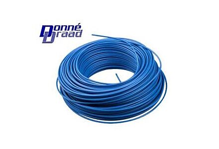 VD H07V-U draad Eca 2,5qmm blauw Donne 100m