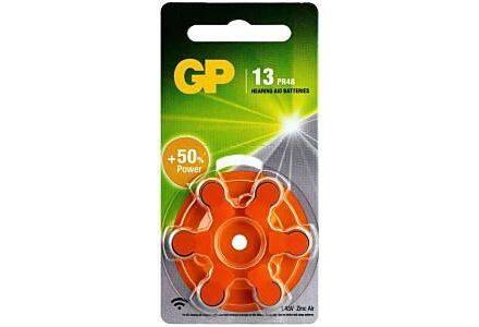 GP Gehoorbatterij ZA13 Blister (6 Stuks)