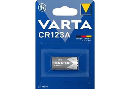 Varta CR123A 3V Foto Lithium Batterij Blister (1)