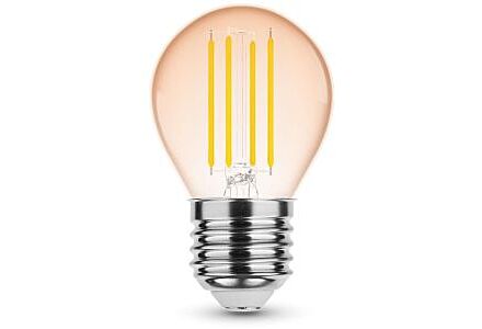 Modee LED kogel E27 4-28W 1800K filament amber dimbaar