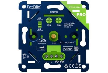 EcoDim PRO 0-250W LED Dimmer Universeel