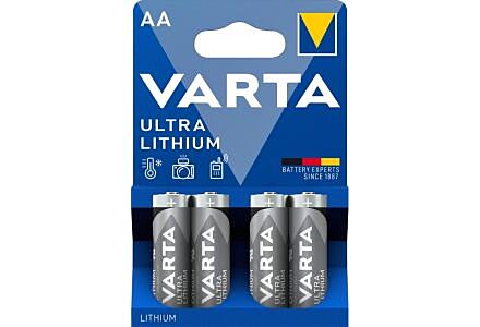 Varta AA Penlite Lithium Batterijen - Langere Levensduur