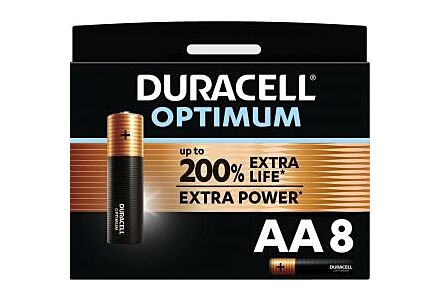 Duracell Optimum 200% batterij AA blister(8)