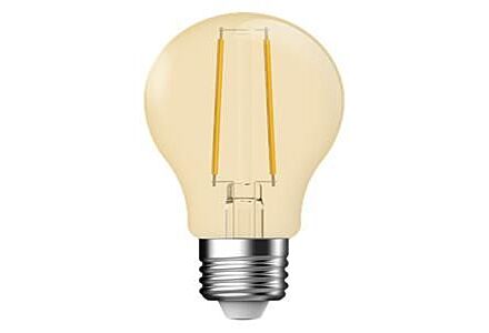 Nordlux LED Kogel E27 4,8W Filament Goud Dimbaar