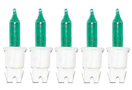 konstsmide 2650-952 groene lamp witte voet steek 5 volt 0.7w 50 delige streng reserve kerstlampje
