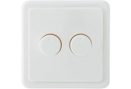 Afdekraam PEHA LW voor DUO LED dimmer EcoDim