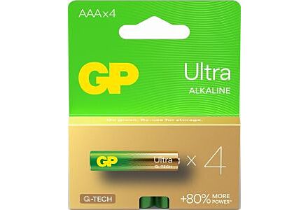 GP Ultra Alkaline AAA Batterijen - Langdurige Kracht